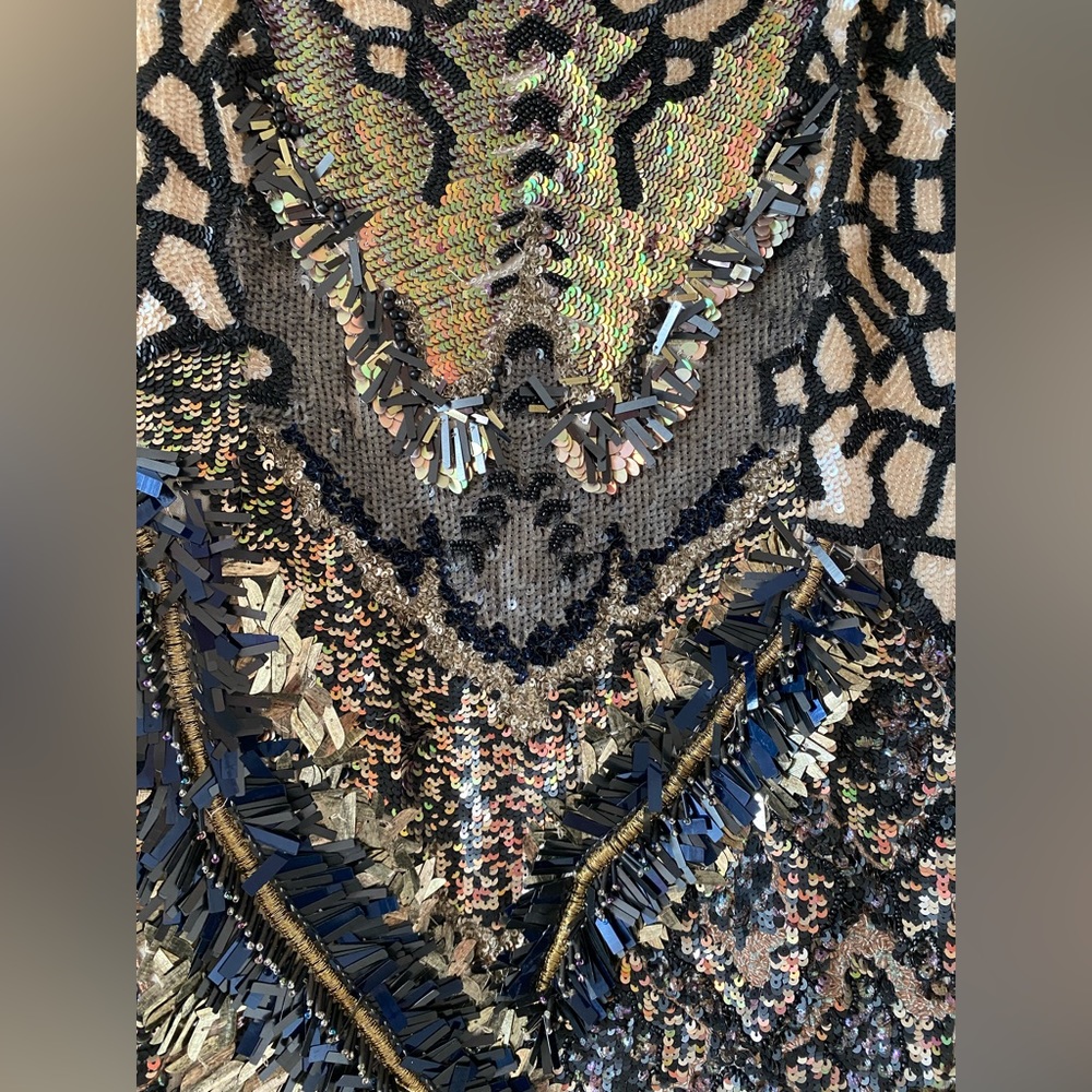 All Saints Dreamcatcher Sequin Dress - Picture 4 of 8